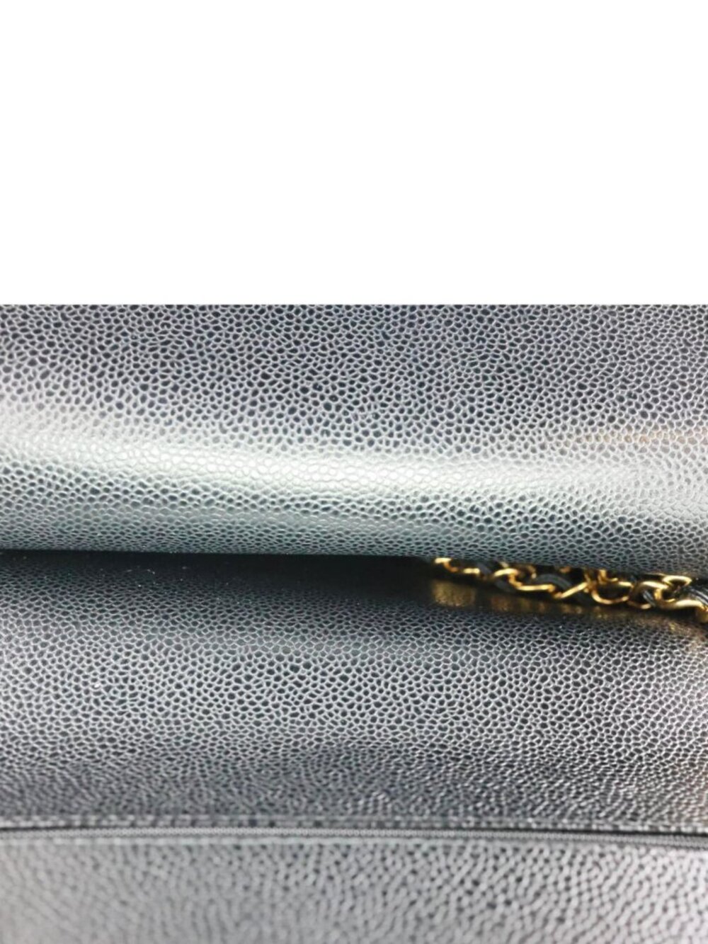 Chanel  Classic Double Flap Jumbo Quilted Caviar Leather Shoulder Bag Black - Picture 11 of 15